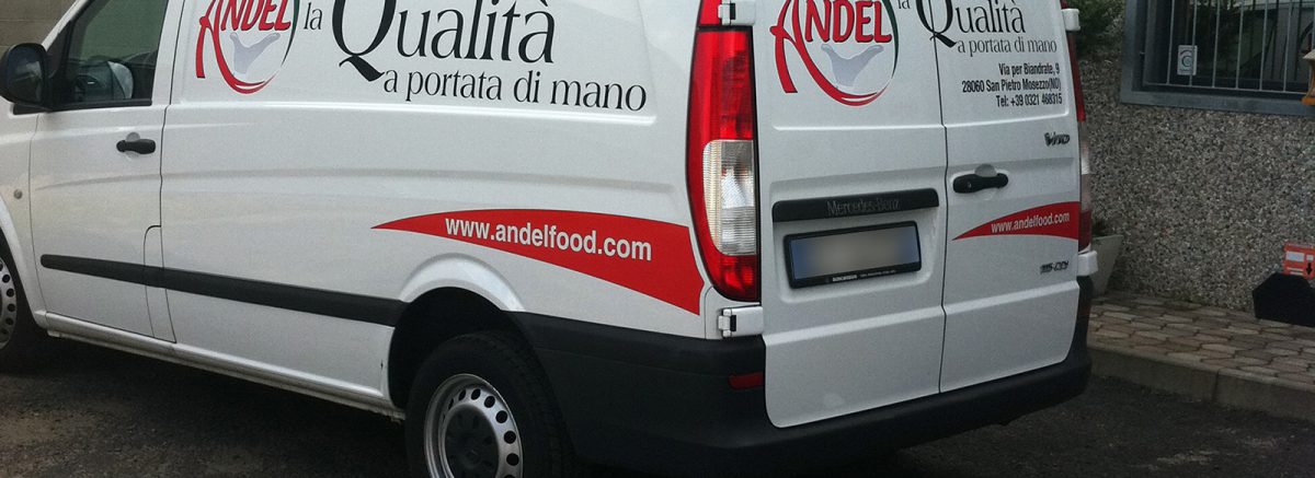grafica furgoni pubblicità